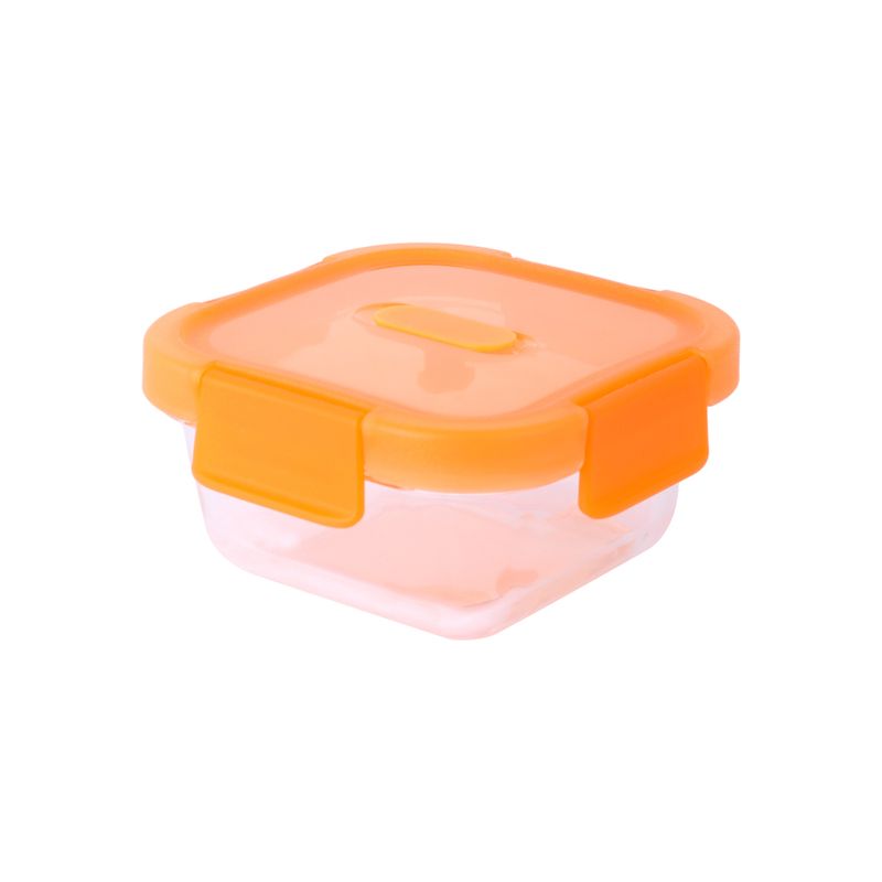 Contenedor-Cuadrado-para-Alimentos-320-Ml-Serie-Rainbow-Naranja-1-26883