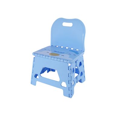 Silla Plegable con Respaldo Penpen Serie Mini Family Color Azul