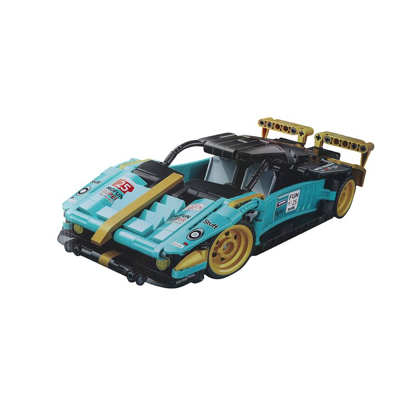 Bloques-de-Construccion-Carro-de-Carreras-Pull-Back-Azul-Acido-Serie-Miniso-1-26867