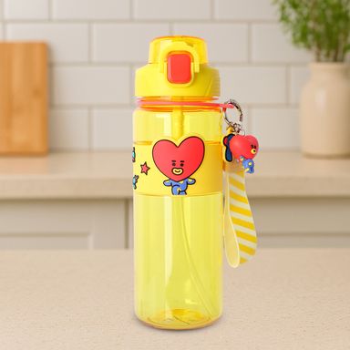 Botella 800 Ml con Correa y Funda Tata Serie Bt21 Amarillo