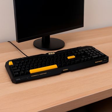 Teclado Gamingcon Iluminacion Series Mod Es01 Dc Batman