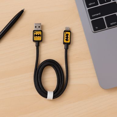 Cable de Carga Rapida y Datos 8 Pins Serie Dc Batman