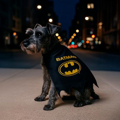 Accesorios para Mascotas Capa Serie Dc Batman