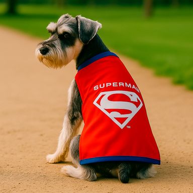 Accesorios para Mascotas Capa Serie Dc Superman