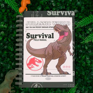 Cuaderno Argollado Serie Jurassic World