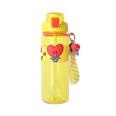 Botella 800 Ml con Correa y Funda Tata Serie Bt21 Amarillo