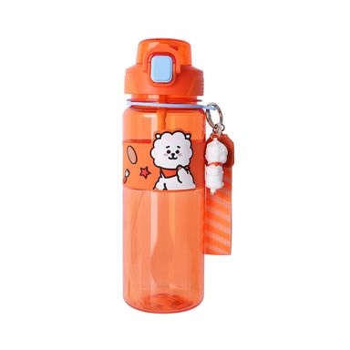 Botella 800 Ml con Correa y Funda Serie Bt21 Naranja