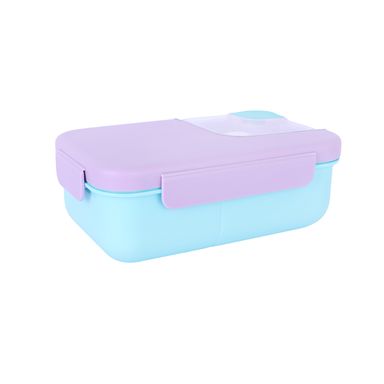 Contenedor para Alimentos 1100 Ml Serie Dreamy Morado y Azul