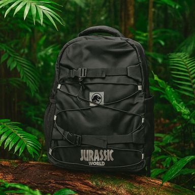 Maleta Escolar Serie Jurassic World Negro