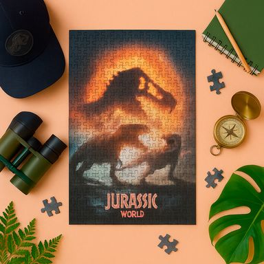 Rompecabezas de 1000 Piezas Serie Jurassic World