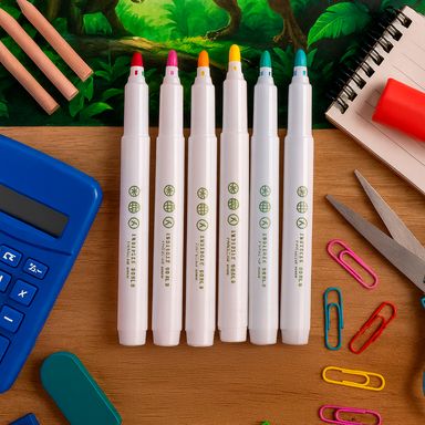 Set de 12 Sellos y Marcadores Serie Jurassic World