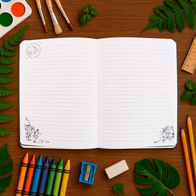 Agenda 3D Tapa Dura Serie Jurassic World