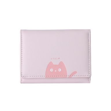 Cartera Trifold Rosa Claro