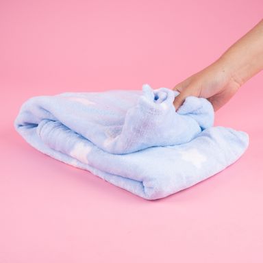 Manta Serie Miniso Estrellas Azul