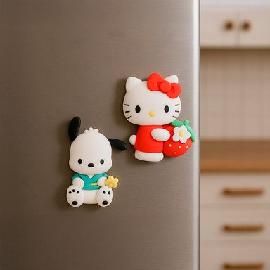 Caja Sorpresa con Iman para Refrigerador Serie Sanrio