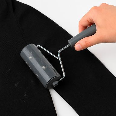 Rodillo Quitapelusas Serie Miniso Gris