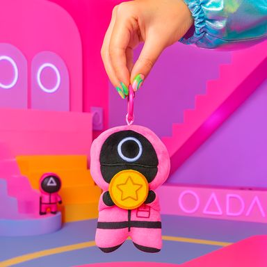 Llavero Guardia Rojo Serie Juego Del Calamar