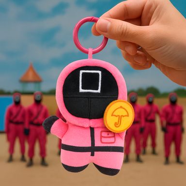 Llavero Guardia Rojo Serie Juego del Calamar