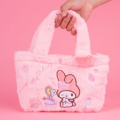Lonchera de Peluche Serie Sanrio My Melody Rosa