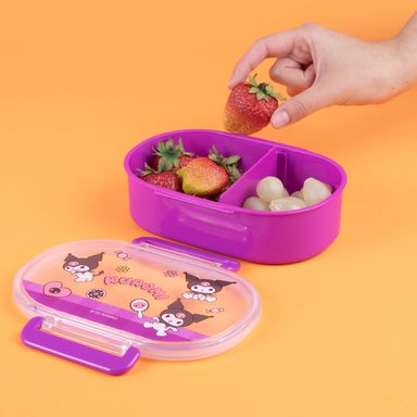 Contenedor de Alimentos 650Ml Serie Sanrio Kuromi