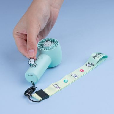 Ventilador de Mano Serie Sanrio Pochacco Verde
