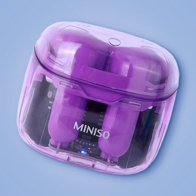 Audifonos Modelo S200 Serie Miniso Morado