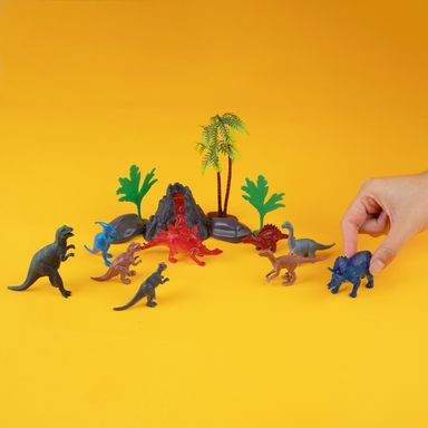 Set Bote Dinosaurios Serie Miniso