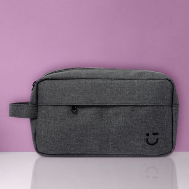 Cosmetiquera Serie Casual Gris Miniso Gris