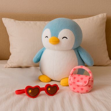 Peluche 2 Piezas Heart Set Serie Miniso