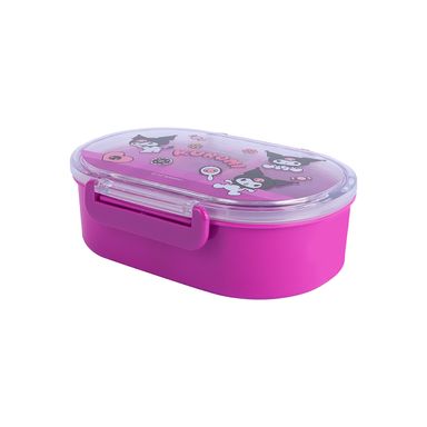 Contenedor de Alimentos 650Ml Serie Sanrio Kuromi