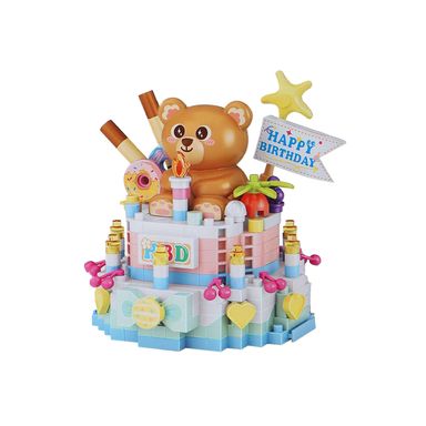 Bloques de Construcción Happy Food Pastel de Oso Serie Miniso