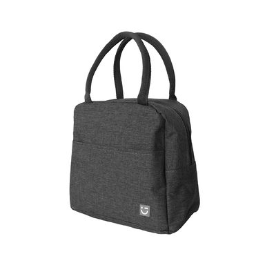 Lonchera con Bolsillo al Frente Serie Miniso Gris
