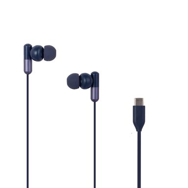 Audifonos Mod Pa242C Tipo C Life Is For Fun Serie Miniso Azul