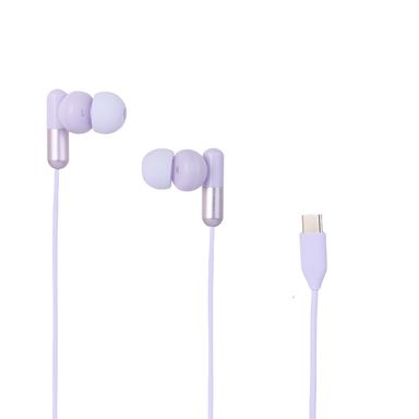 Audifonos Tipo C Serie Life Is For Fun Mod Pa242C Morado