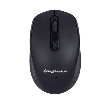 Mouse Inalambrico Serie Life Is For Fun Miniso Mod Lw13Mc Negro