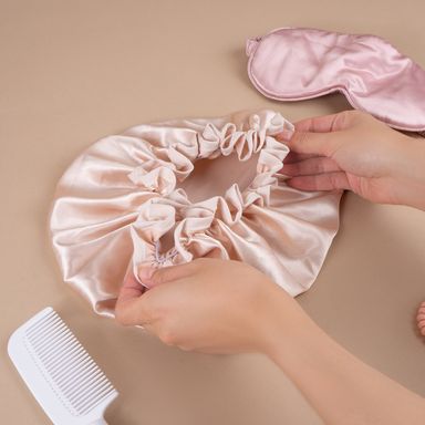 Gorro Satinado Dorado Seire Miniso