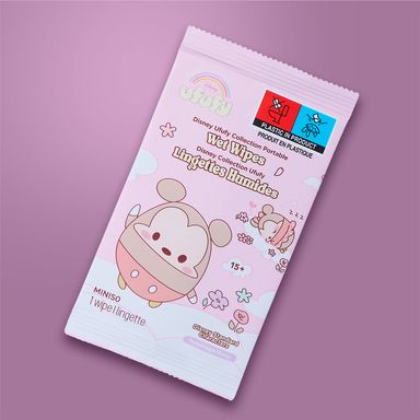 Toallitas Humedas Portatiles 10 Unidades Serie Disney Ufufy