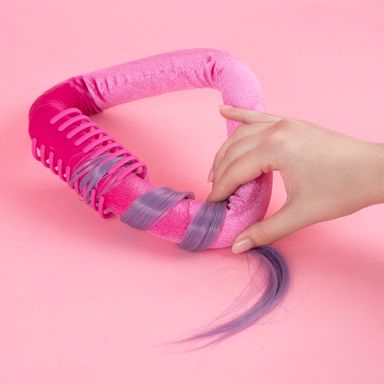 Diadema para Rizar el Cabello con Caiman Serei Miniso Rosa