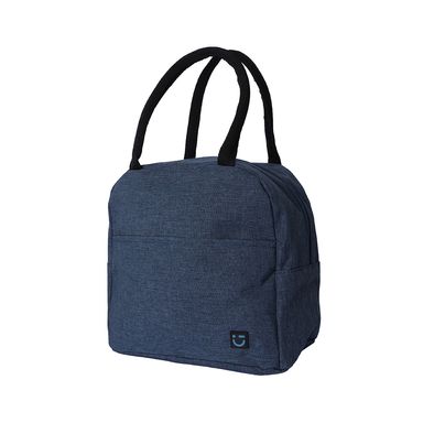 Lonchera Bolsillo con al Frente Serie Miniso Azul Marino
