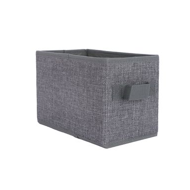 Caja de Almacenamiento de Lino Serie Miniso Gris