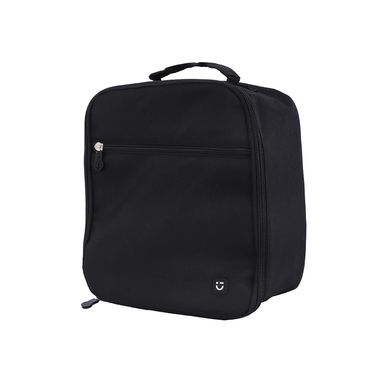 Lonchera con Bolsillo en Frente Serie Miniso Negro