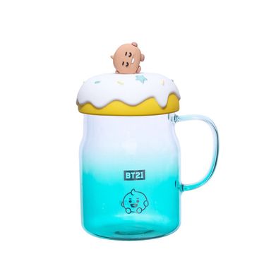 Taza con Tapa y Baby Shooky Serie Bt21