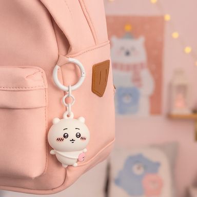 Llavero 3D Serie Chiikawa Blanco