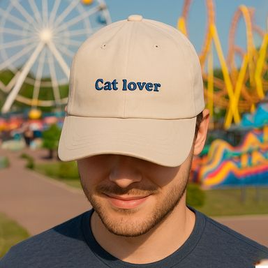 Gorra de Beisbol Cat Lover Serie Miniso Blanco