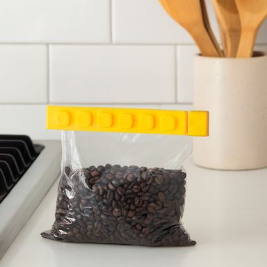 Clips para Sellar Alimentos Serie Building Blocks 4 Piezas