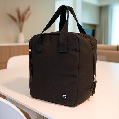 Lonchera Rectangular Basica Serie Miniso Negro