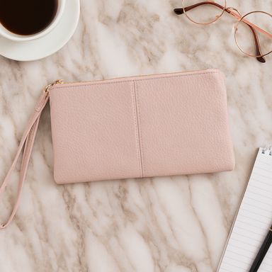 Bolso Multiuso con Asa de Mano Granulado Serie Miniso Morado