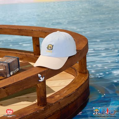 Gorra de Beisbol Bordada Sanji Serie One Piece Azul y Morado