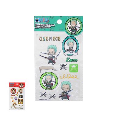 Stickers 2 Modelos  Zoro y Luffy Serie One Piece