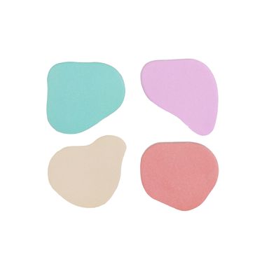 Set de Notas Adhesivas con Formas Irregulares 4X30 Hojas Serie Miniso